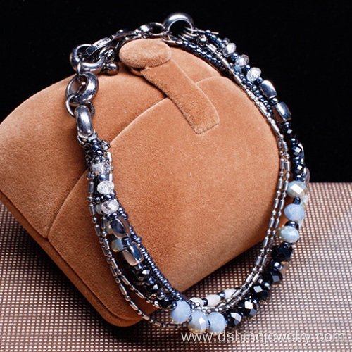Handmade Bracelets Measle Beads Alloy Jewelry Bracelets